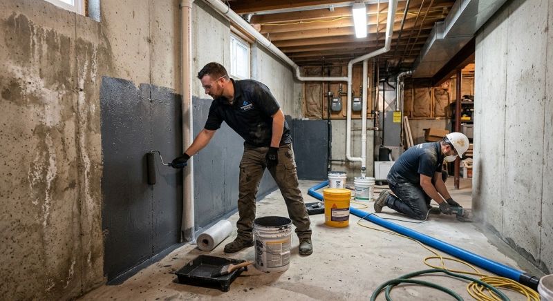 Basement Walls Waterproofing in Montgomery, AL
