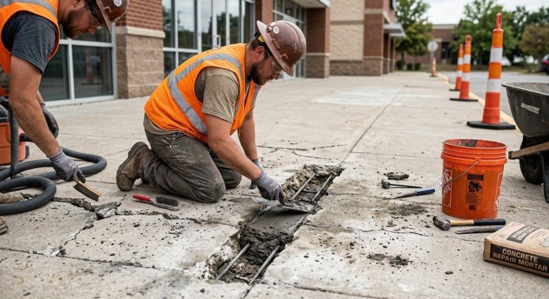 Concrete Apron Repair in Corpus Christi, TX