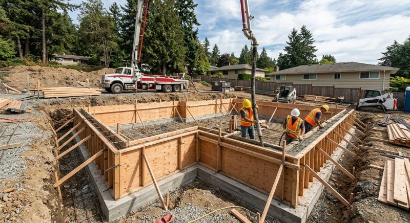 Concrete Foundation Installation in Columbus, OH