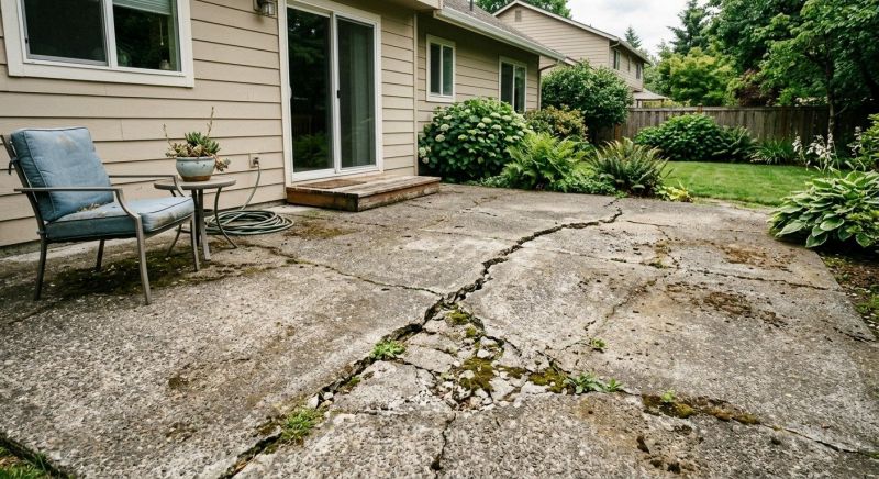 Concrete Patio Repair in Corpus Christi, TX