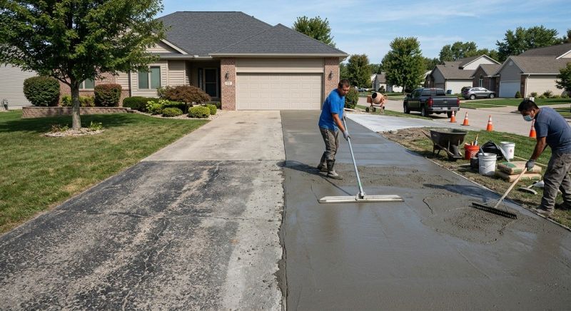 Concrete Resurfacing in West Des Moines, IA