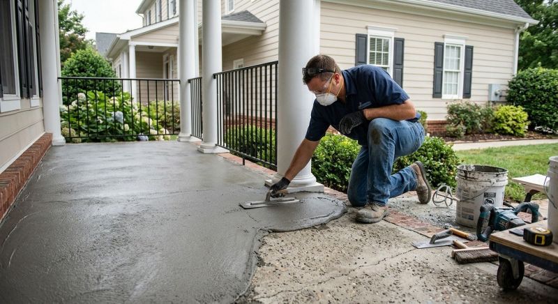 Concrete Stairs Resurfacing in West Des Moines, IA