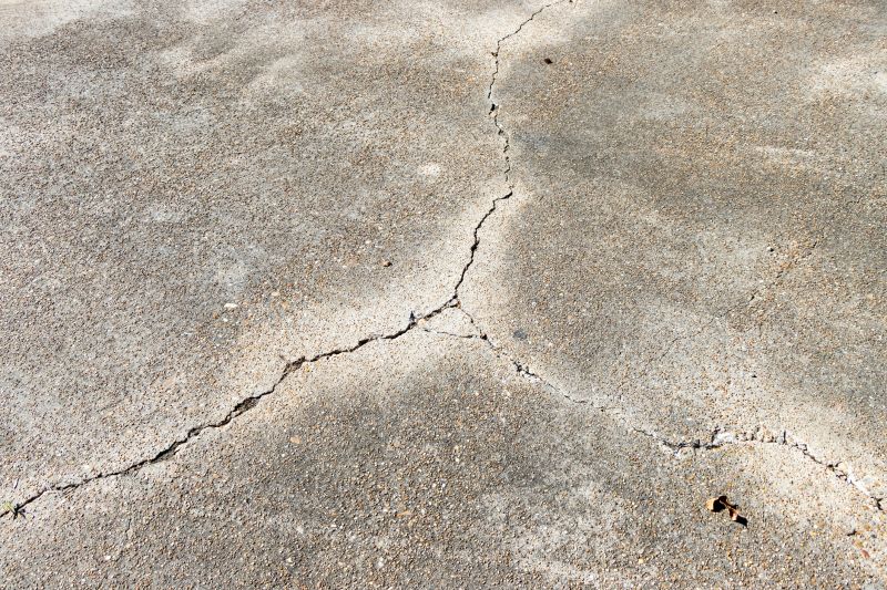 Cracked Concrete Repair in Corpus Christi, TX