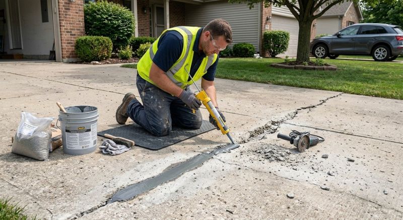 Cracked Slab Repair in Miami Dade County, FL