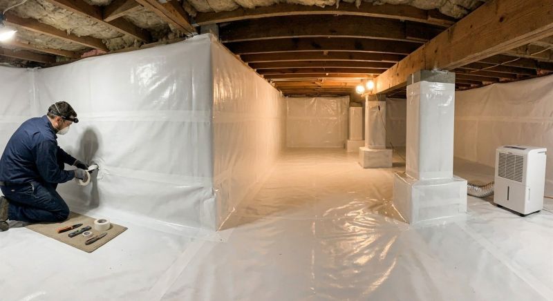 Crawlspace Waterproofing in Columbus, OH