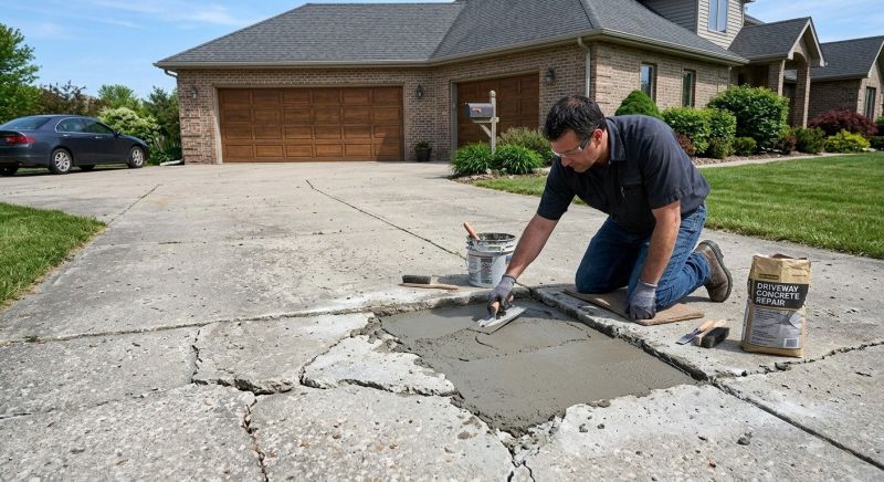 Driveway Curb Repair in West Des Moines, IA