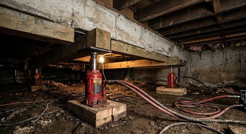 Foundation Jacking in Tampa, FL