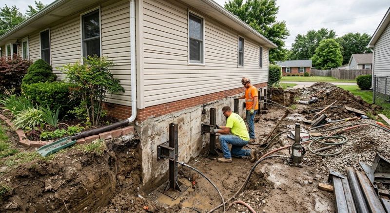 Foundation Stabilizing in Columbus, OH