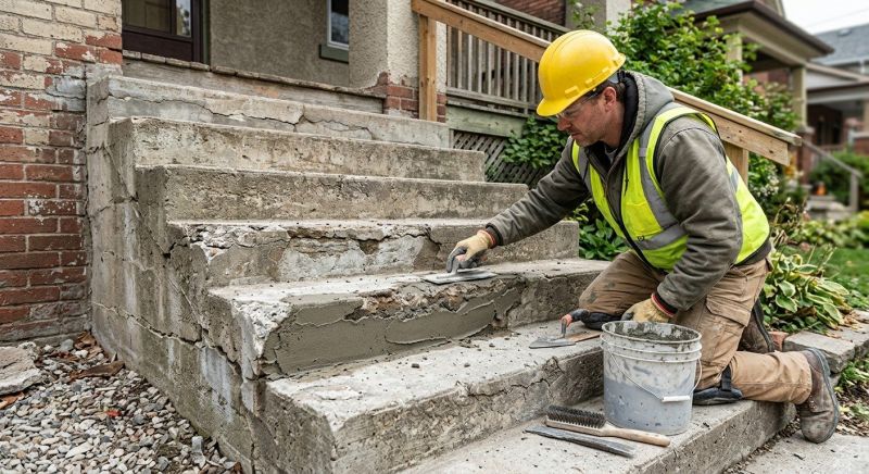 Patio Stairs Repair in Corpus Christi, TX
